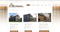 Desktop Screenshot of horemans-hsb.be